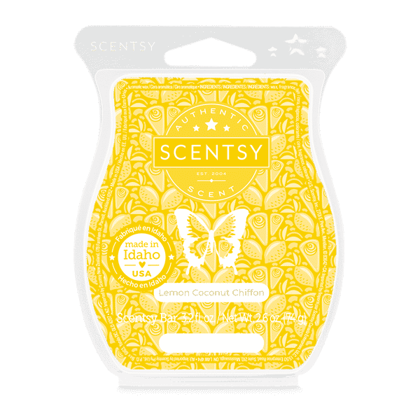 Scentsy ~ Wax Melt *Lemon Coconut Chiffon*