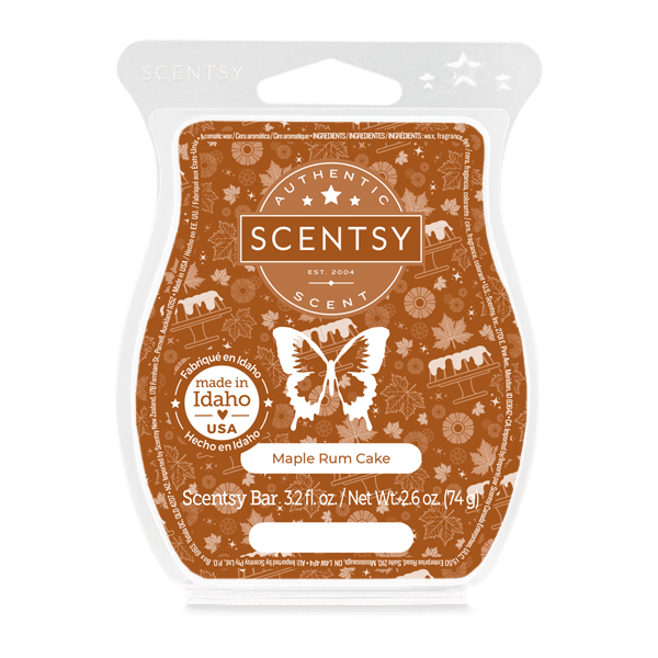 Scentsy ~ Wax Melt *Maple Rum Cake*