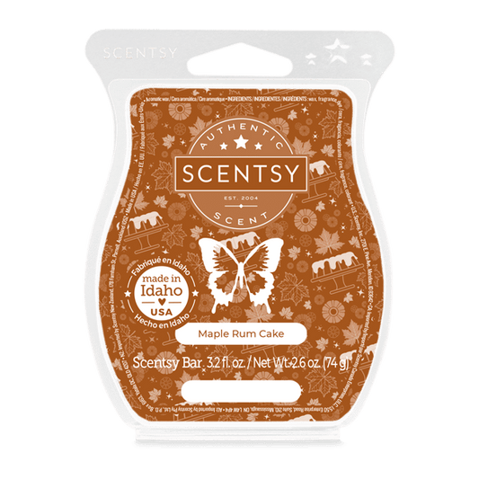 Scentsy ~ Wax Melt *Maple Rum Cake*