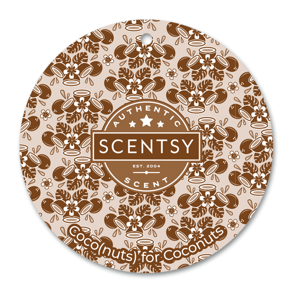 Scentsy ~ Scent Circle *Coco(nuts) for Coconuts*