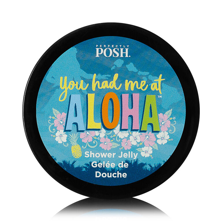 Perfectly Posh *You had me at Aloha* shower jelly