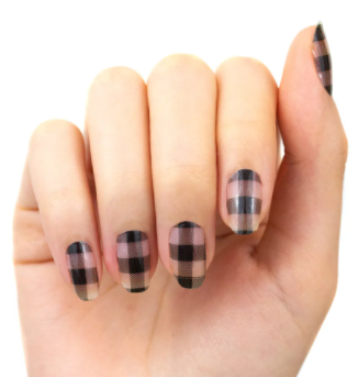 ColorStreet Nail Strips | Plaid About You | Real Polish | Easy Apply