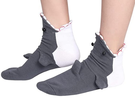 Socks *Grey White Shark*