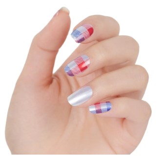 ColorStreet Nail Strips *Plaid in the USA*
