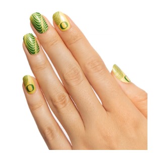 ColorStreet Nail Strips | Collegiate - University of Oregon | Real Polish | Easy Apply