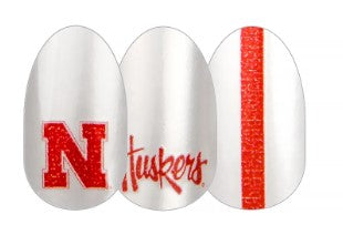 ColorStreet Nail Strips | Collegiate - University of Nebraska | Real Polish | Easy Apply