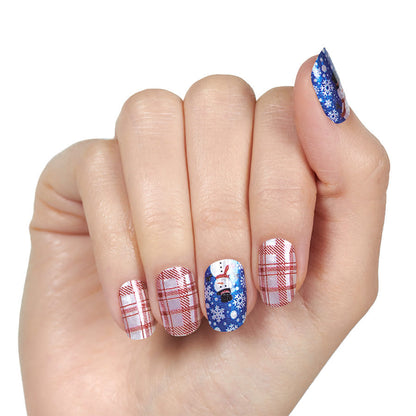 ColorStreet Nail Strips | Snowman's Land | Real Polish | Easy Apply