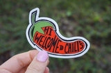 Hi Welcome to Chilis Sticker