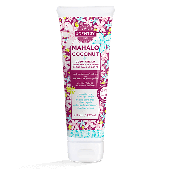 Scentsy ~ Body Cream *Mahalo Coconut*