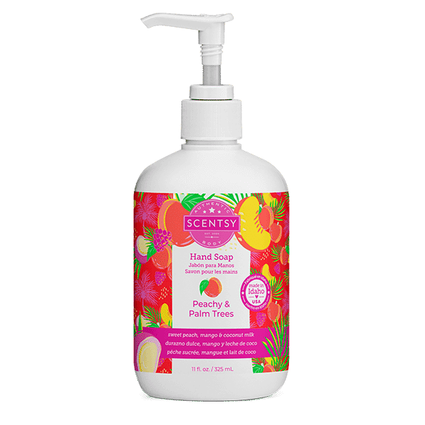 Scentsy ~ Hand Soap *Peachy & Palm Trees* 325 mL