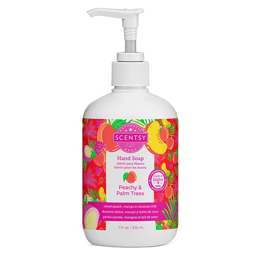 Scentsy ~ Hand Soap *Peachy & Palm Trees* 325 mL