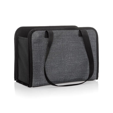 Thirty One Get Creative Caddy *Charcoal Crosshatch*