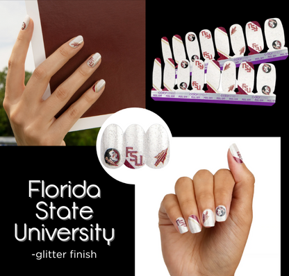 ColorStreet Nail Strips | Collegiate - Florida State University | Real Polish | Easy Apply