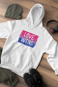 White Love Wins LGBTQ hoodie