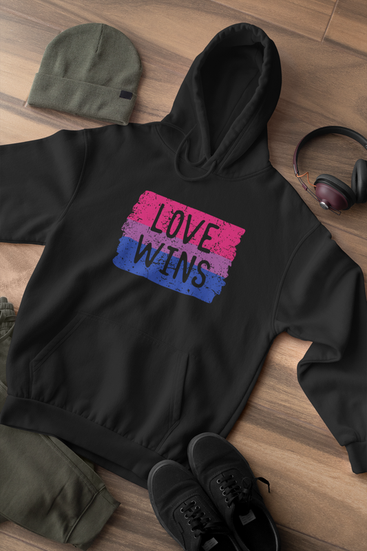 Black Love Wins LGBTQ hoodie