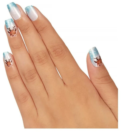 ColorStreet Nail Strips | Petite - Reindeer Cheer | Real Polish | Easy Apply