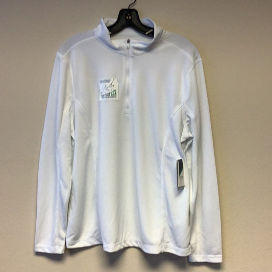 Izod Women's Swingflex 1/4 Zip Golf Shirt m- NWT