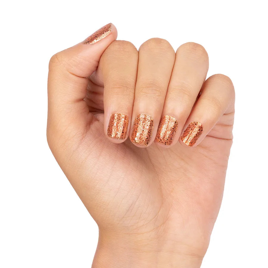 ColorStreet Nail Strips | Cinnamon Swirl | Real Polish | Easy Apply |