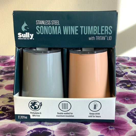 Sonoma Wine Tumblers