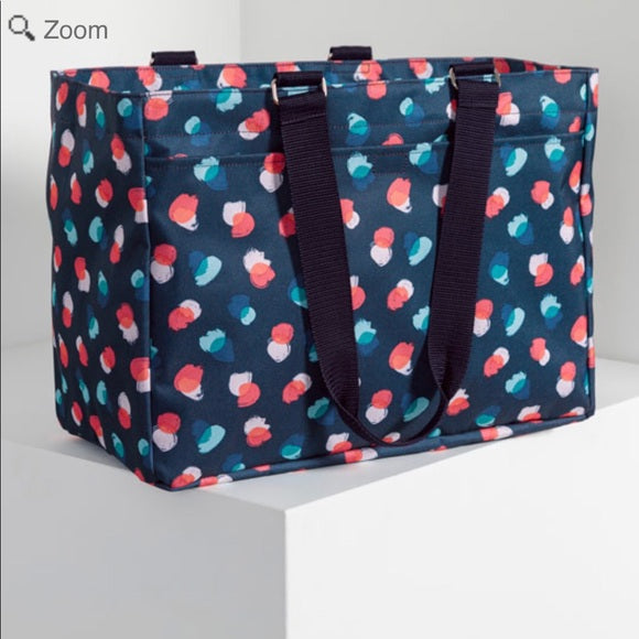 Thirty One Everyday Essentials Tote *Painted Dot Trio*