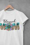 Blessed Mom 100% Cotton Crew Neck T-Shirt