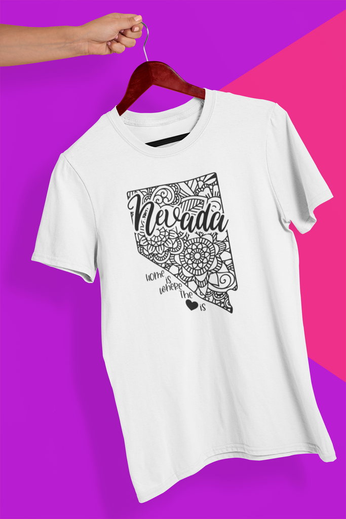 Nevada Mandala Crew Neck T-Shirt