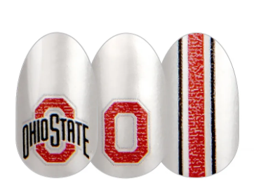 ColorStreet Nail Strips | Collegiate - Ohio State University | Real Polish | Easy Apply