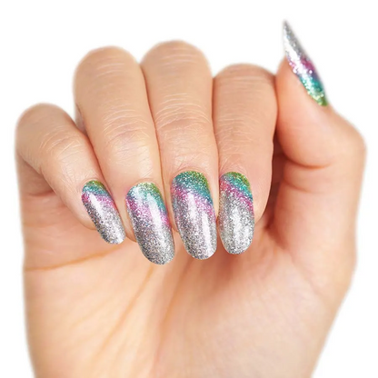 ColorStreet Nail Strips | Awareness Shade - METAstrong | Real Polish | Easy Apply