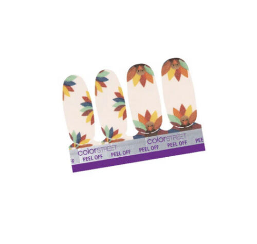 ColorStreet Nail Strips *Feather Together* Accent 4 Nail Pack