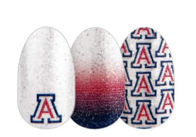 ColorStreet Nail Strips | Collegiate - University of Arizona | Real Polish | Easy Apply