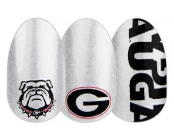 ColorStreet Nail Strips | Collegiate - University of Georgia | Real Polish | Easy Apply