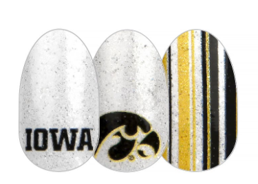 ColorStreet Nail Strips - Collegiate *University of Iowa*