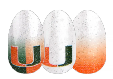 ColorStreet Nail Strips - Collegiate *University of Miami*