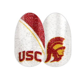 ColorStreet Nail Strips | Collegiate - University of Southern California | Real Polish | Easy Apply