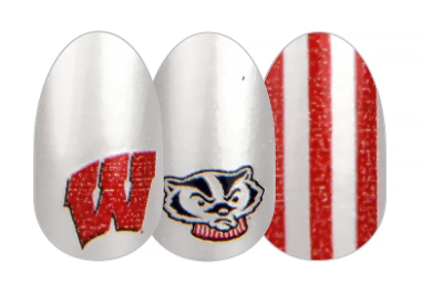 ColorStreet Nail Strips - Collegiate *University of Wisconsin*
